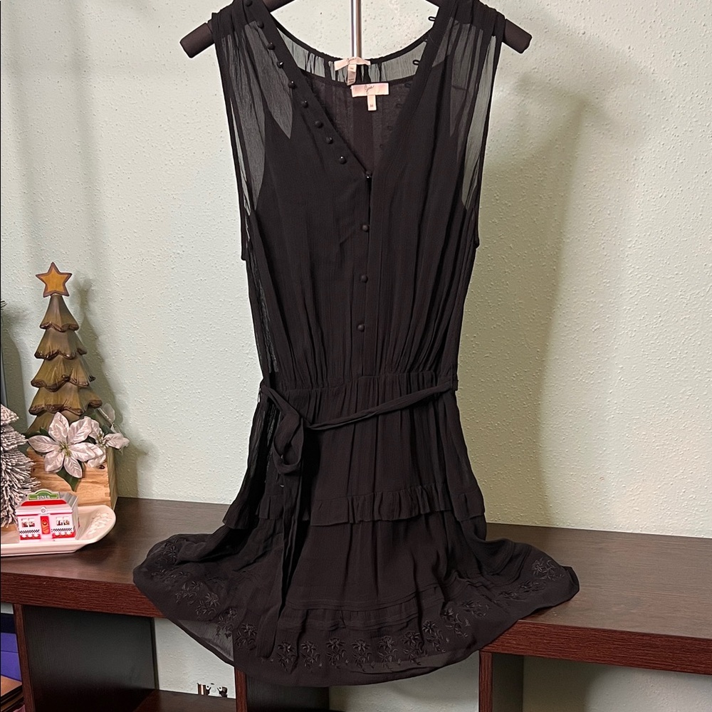 Jose Black Midi Dress
